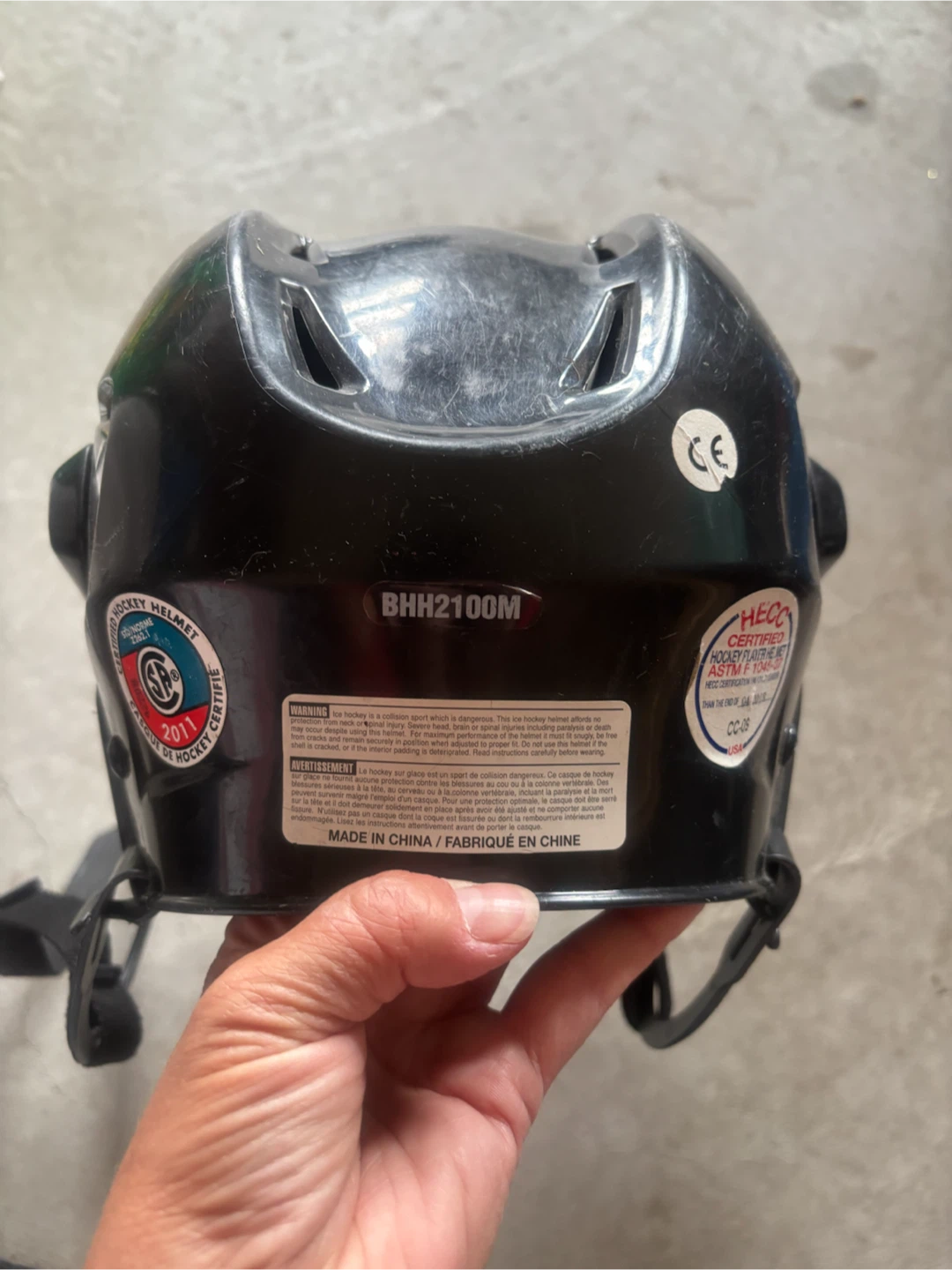 Bauer Hockey Helmet BHH2100M - adjustable to size - photo 2