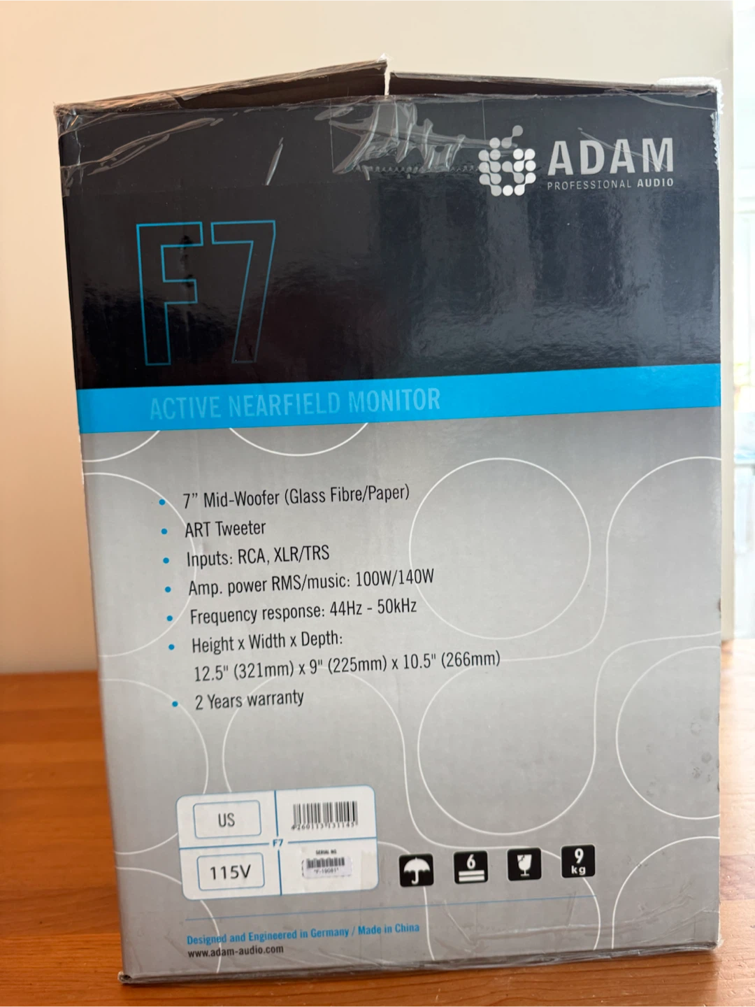 ADAM F7 Active Nearfield Monitors (Pair) - photo 4