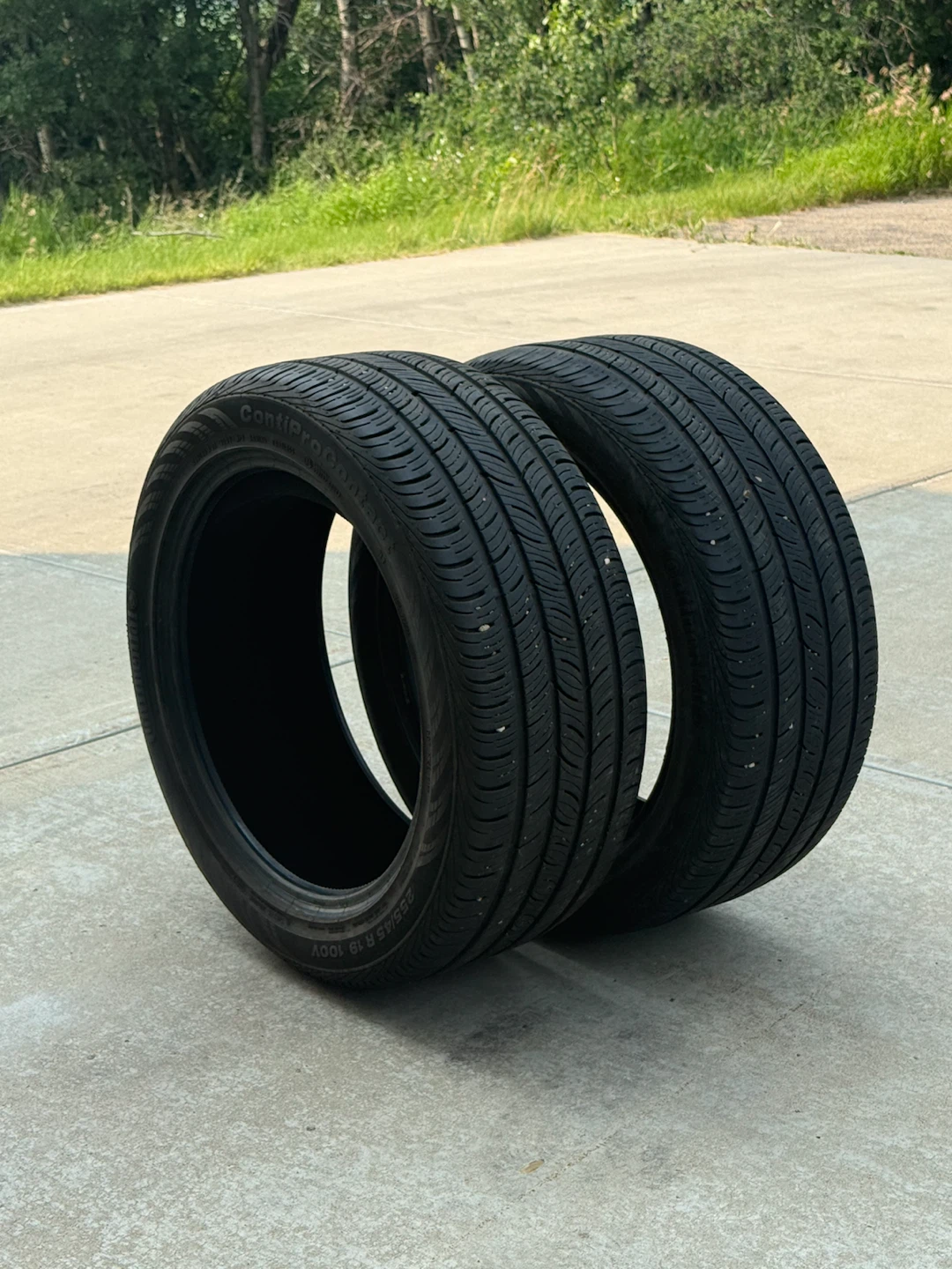 2 Continental & 2 Kumho 255/45/R19 all season tires - photo 5