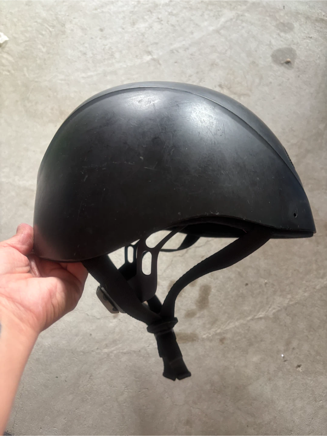 Troxel Black Equestrian Riding Helmet