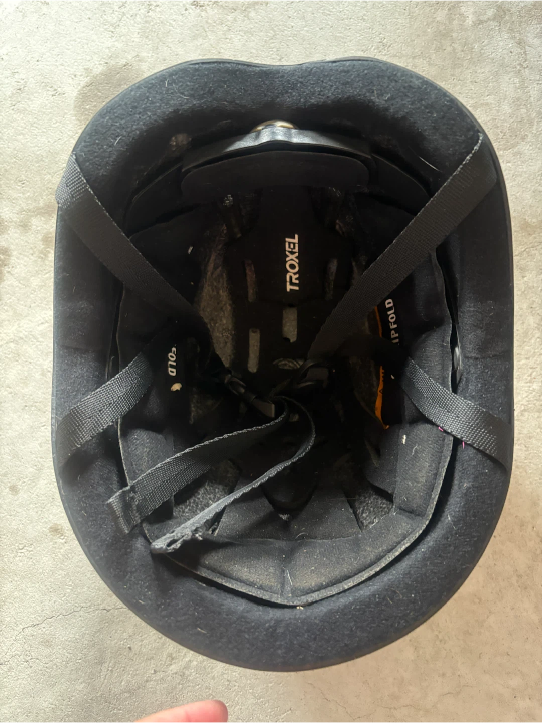 Troxel Black Equestrian Riding Helmet - photo 4