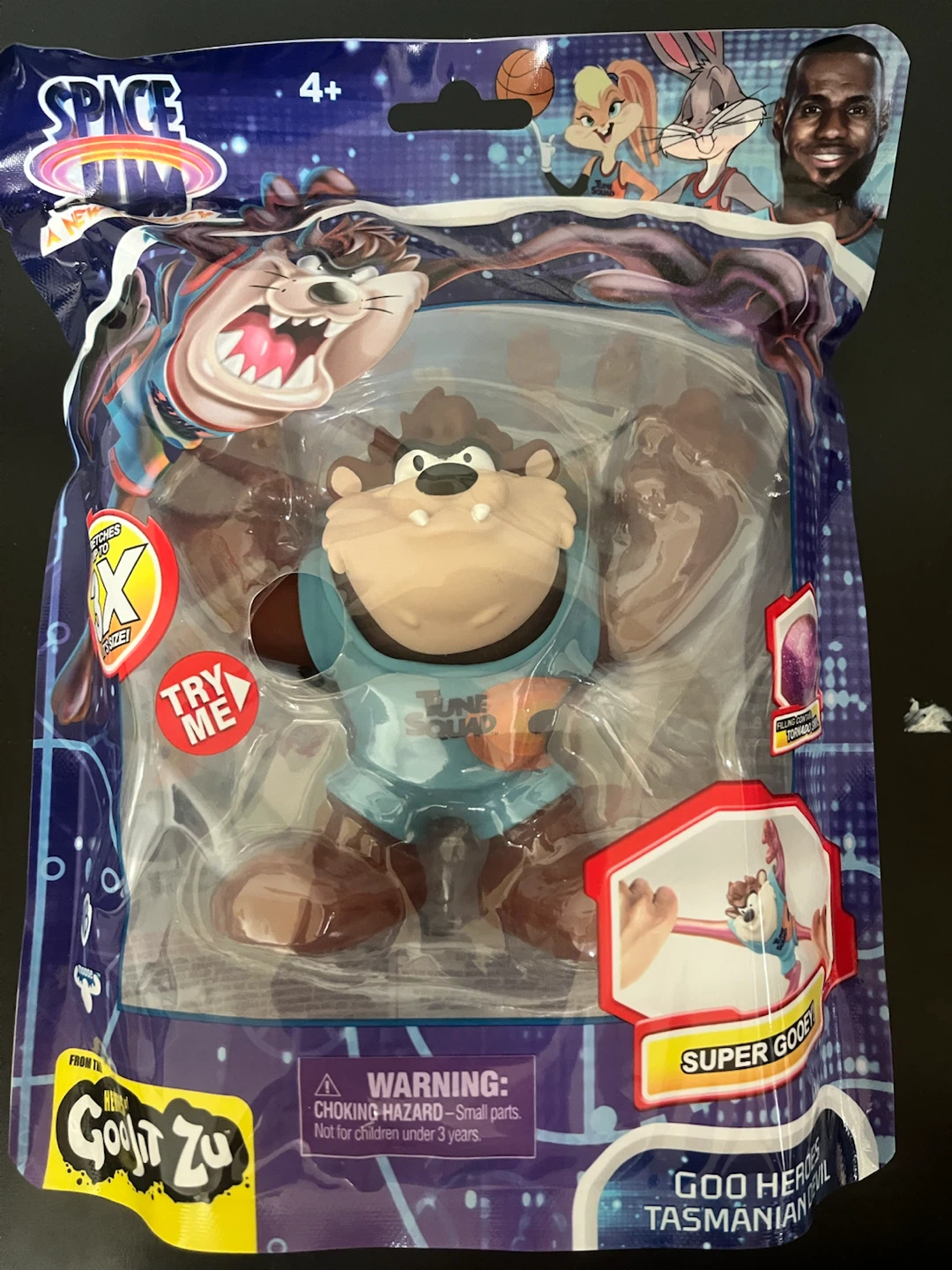 Space Jam A New Legacy Goo Heroes Tasmanian Devil Figure