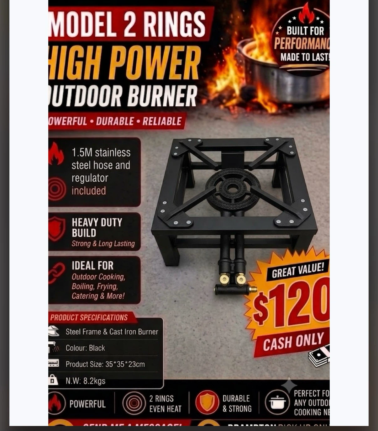 Outdoor Burner stove 3 models - photo 2