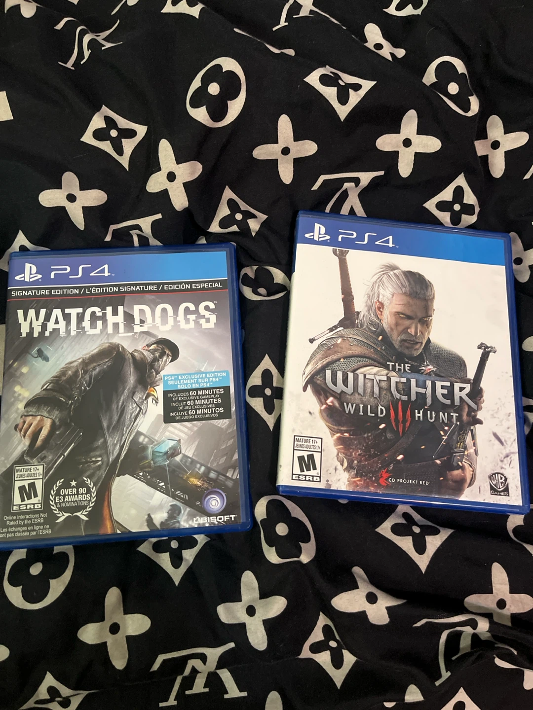 The Witcher 3: Wild Hunt & Watch Dogs PS4 Games