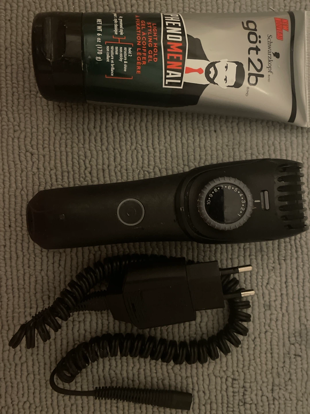 Free gel and Braun BT5070 men's beard trimmer