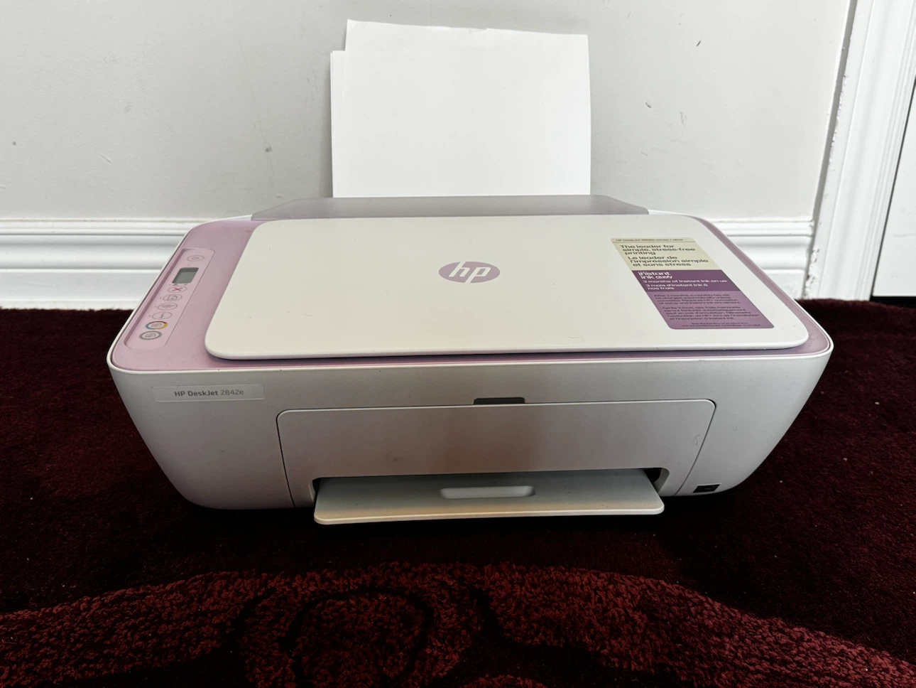 HP DeskJet 2642e Printer and Scanner - photo 2