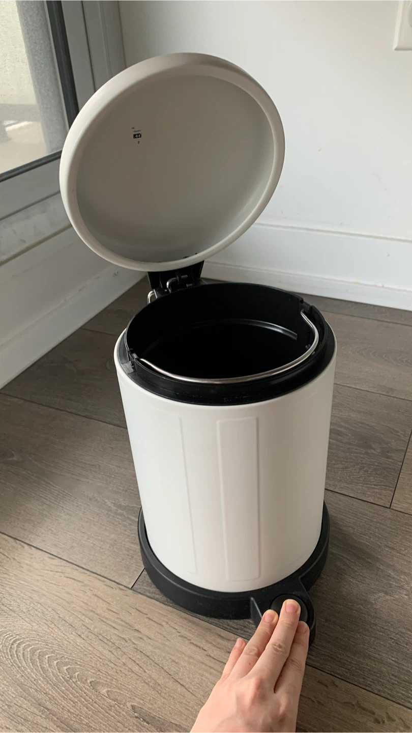 IKEA TOFTAN Trash Can – White (1 Gallon) - photo 2