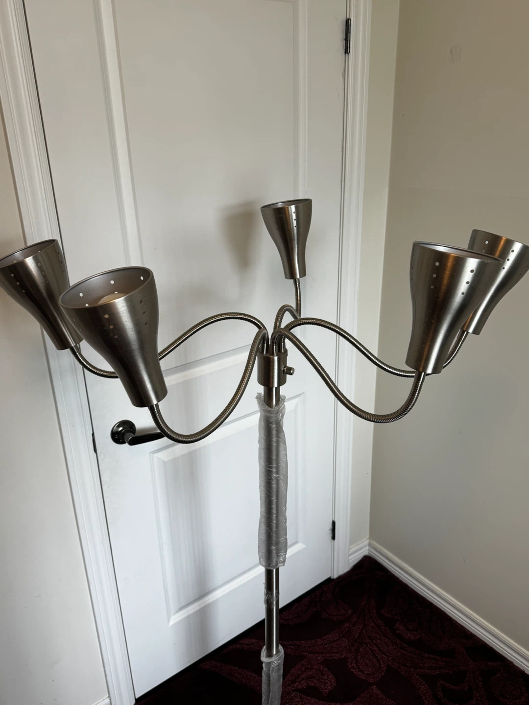 Adjustable 5-Light Floor Lamp - photo 3