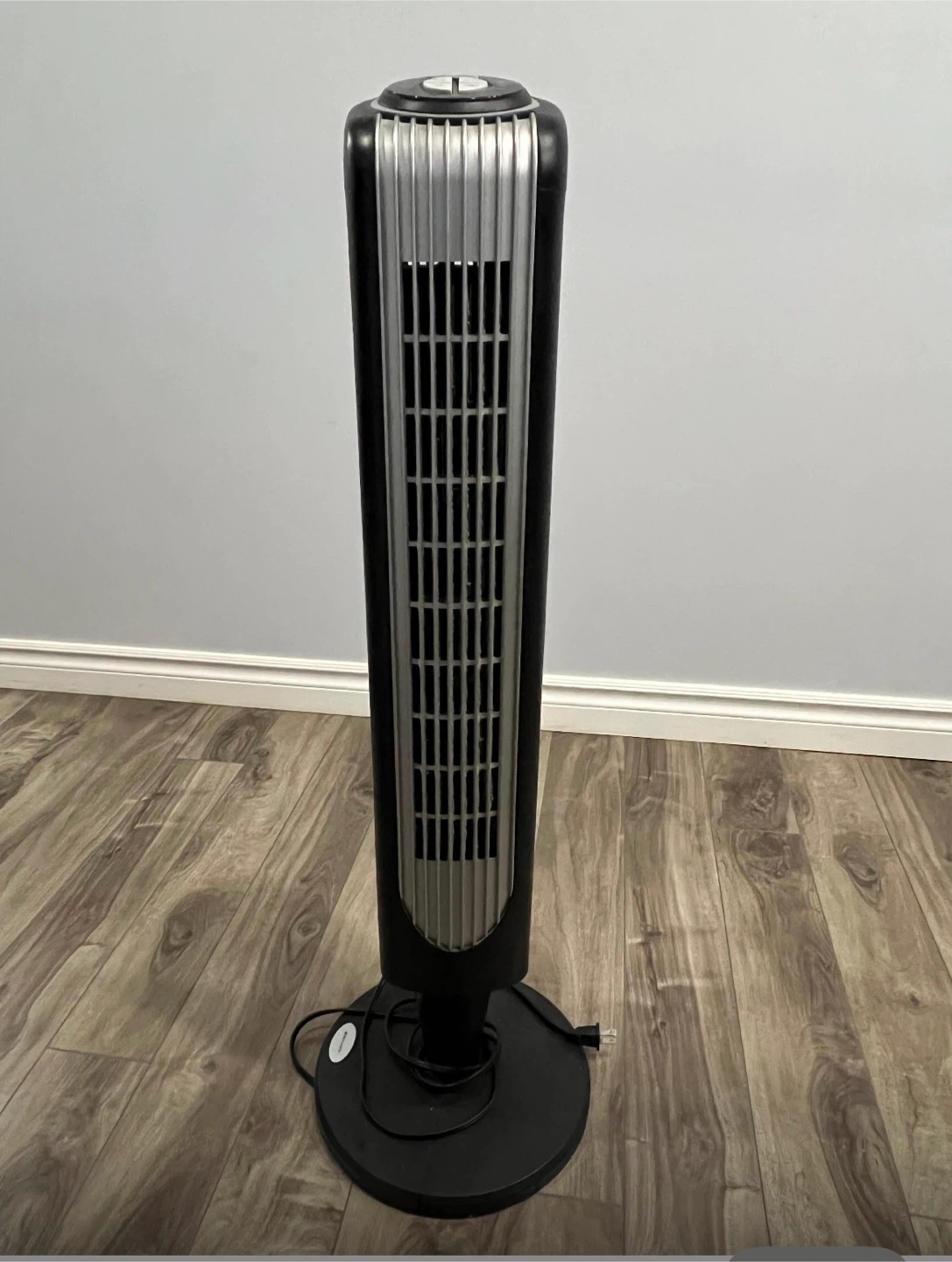 Black Tower Fan with Timer - photo 2