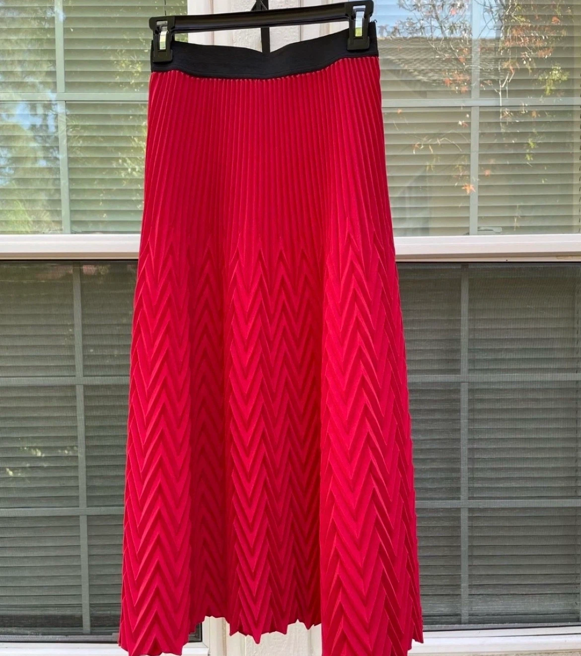 Maje Pleated Skirt
