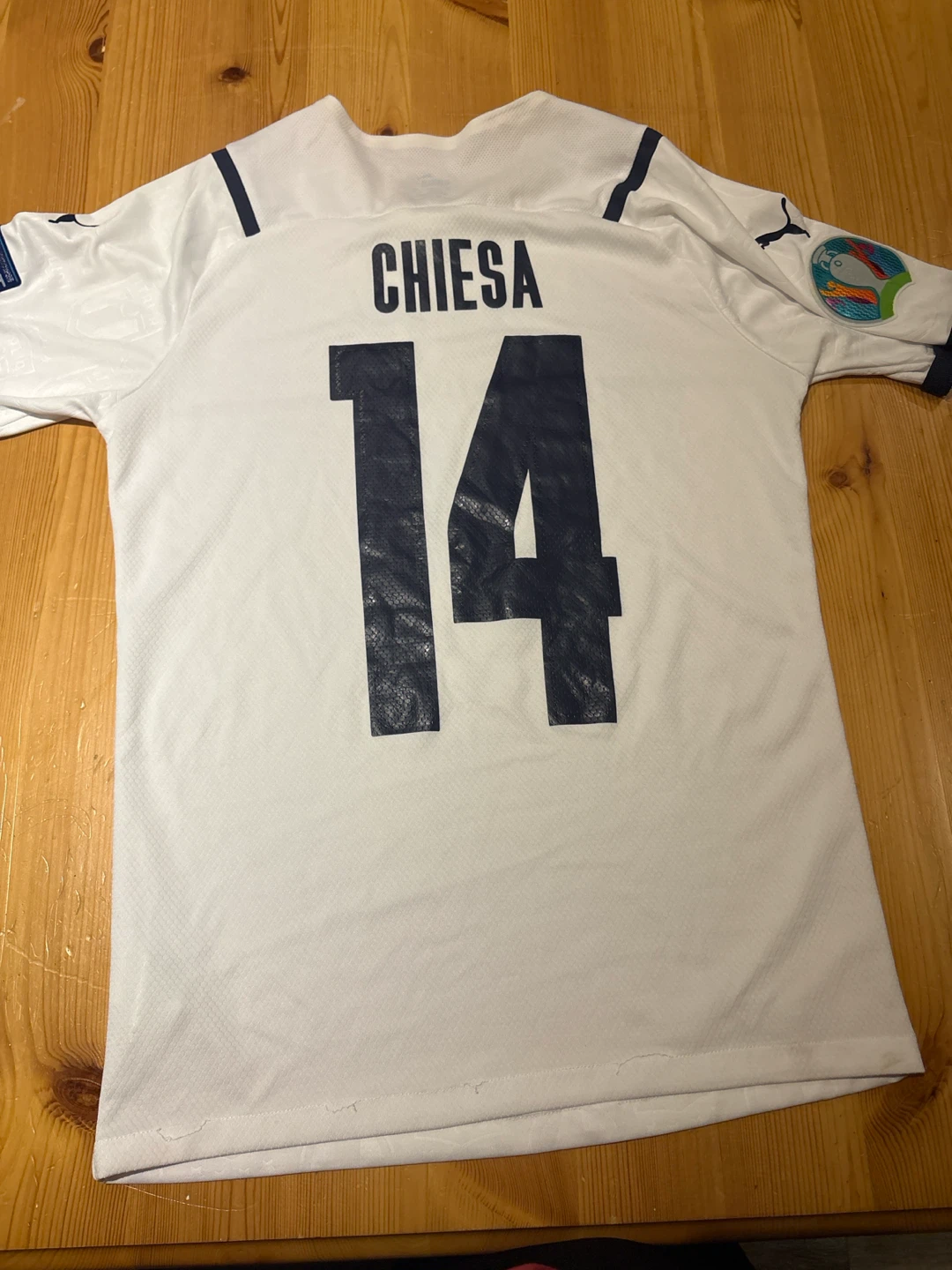 Puma Italy 14 Chiesa Soccer Jersey (euros 2020) - photo 2
