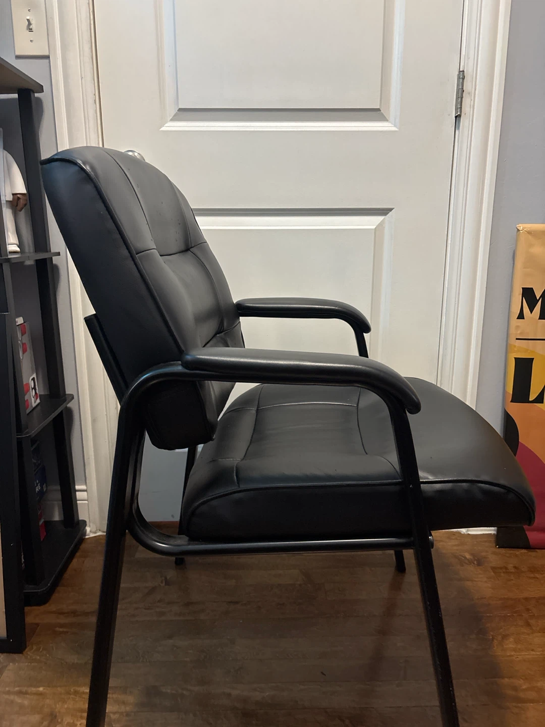Black Office Guest Chair - photo 2