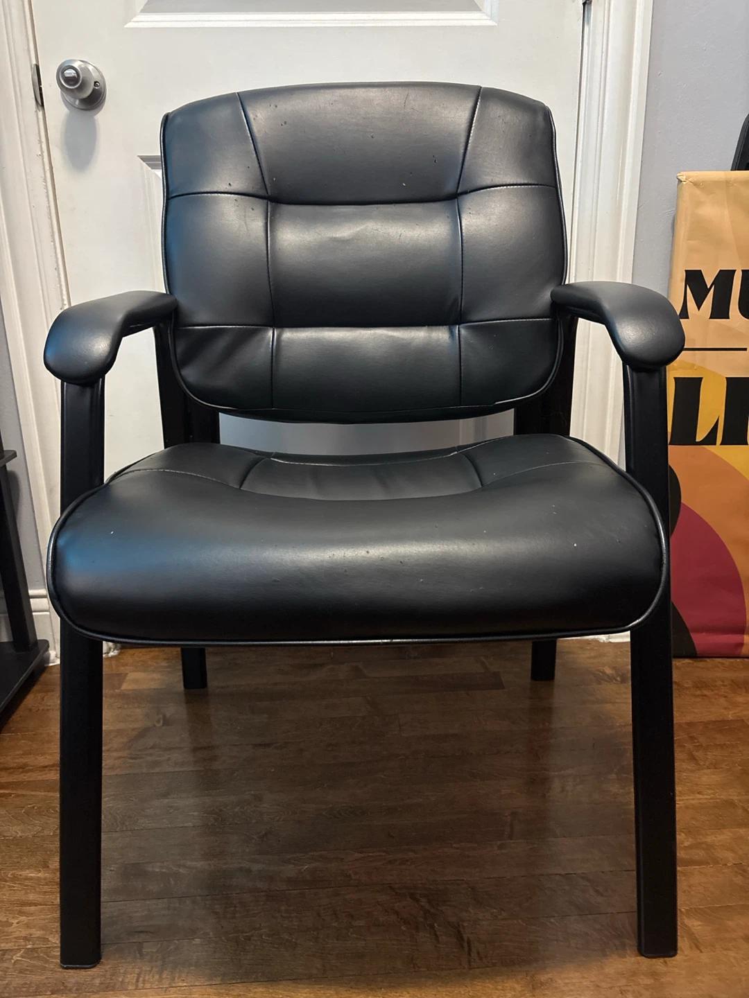 Black Office Guest Chair - photo 5