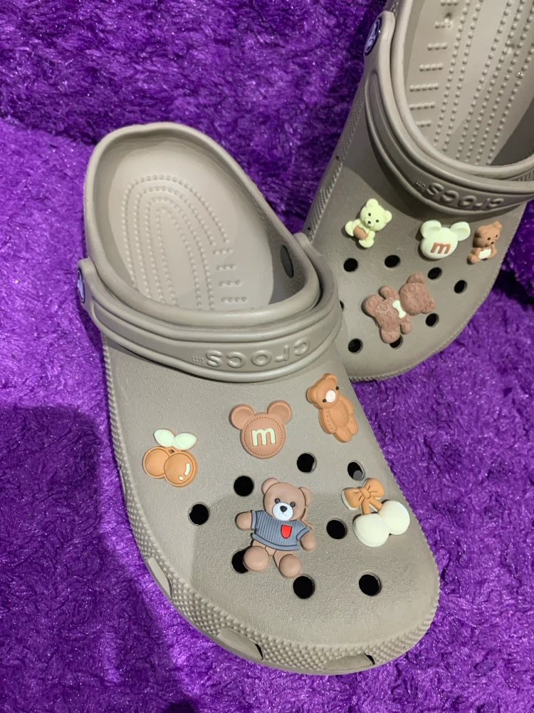 Crocs Clogs with Teddy Bear Charms - photo 2