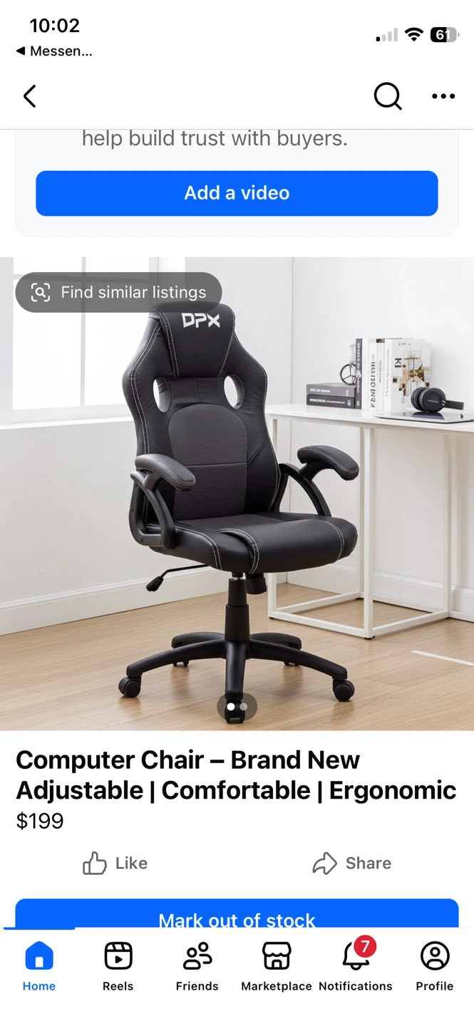 DPX Computer Chair - Black