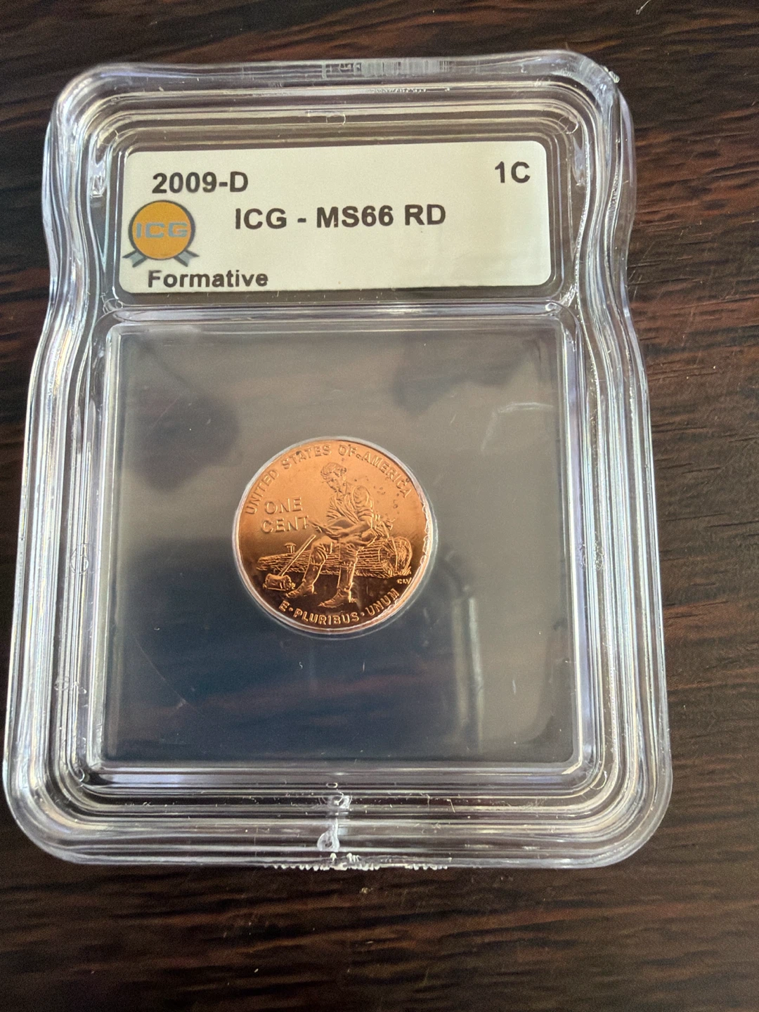 2009-D Lincoln Cent Penny ICG MS66 RD