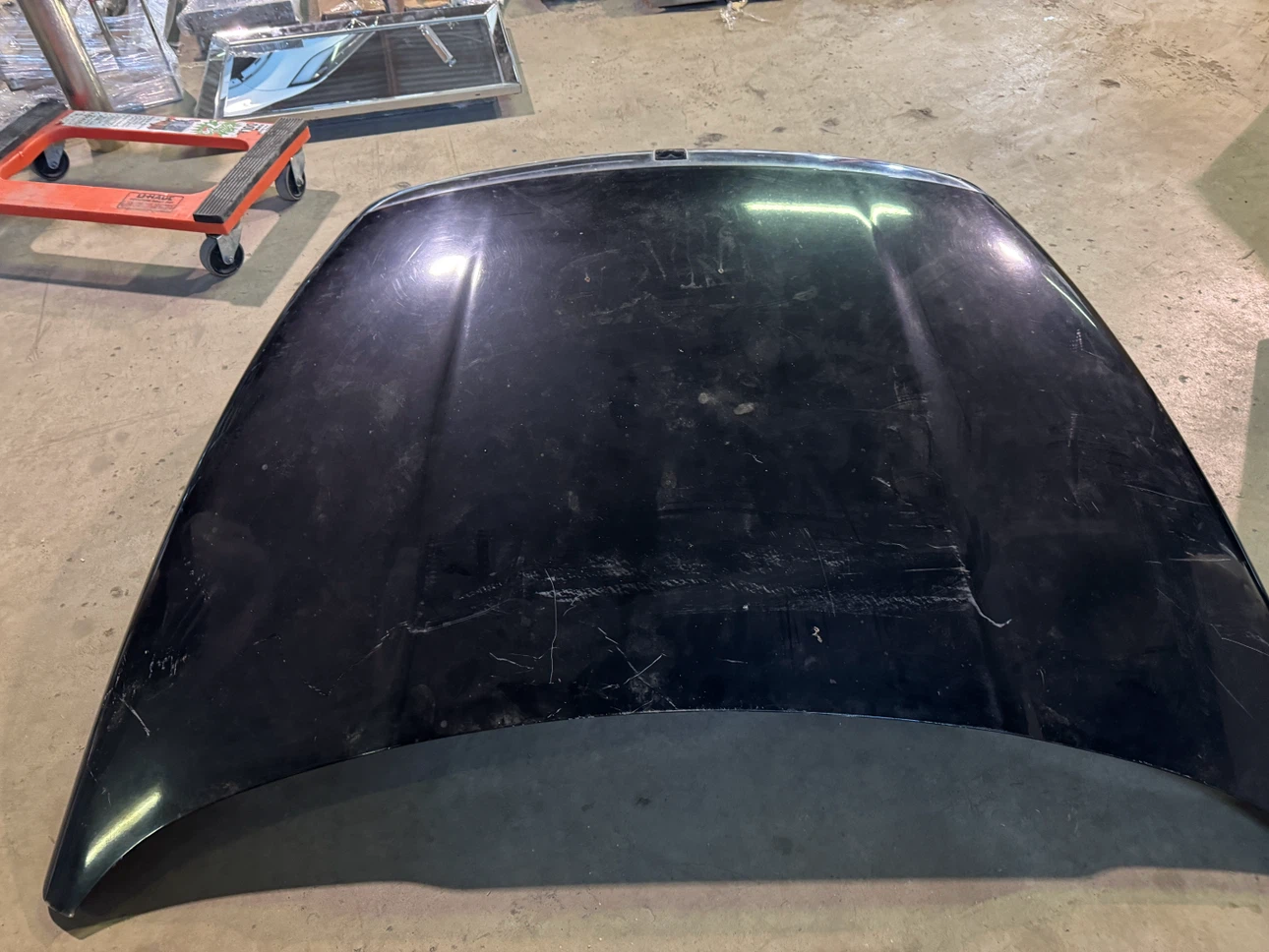 OEM Hood with Chrome Grille for 2000 Dodge Ram 1500 – Dark Blue - photo 2