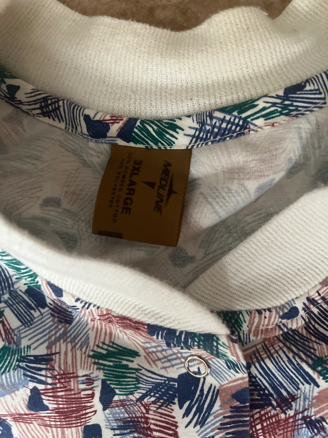 Medline 3XL Large Long Sleeve Printed Shirt - photo 2
