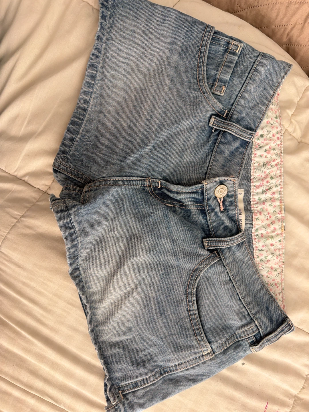 Hollister Low-Rise Mini Shorts
