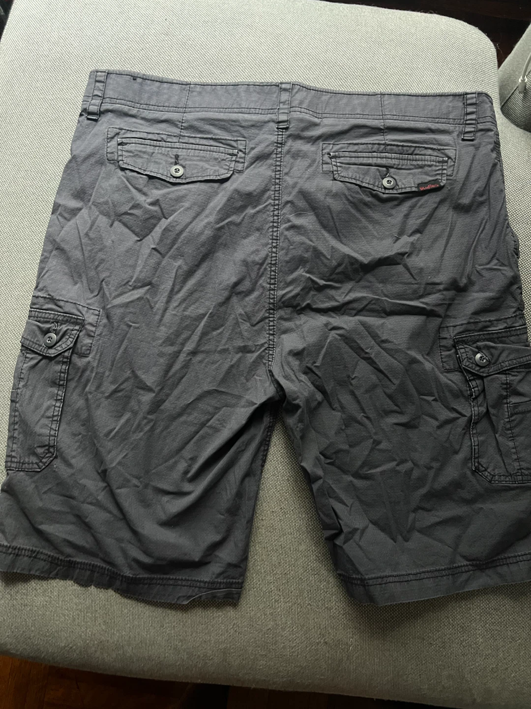 Men's Grey Cargo Shorts