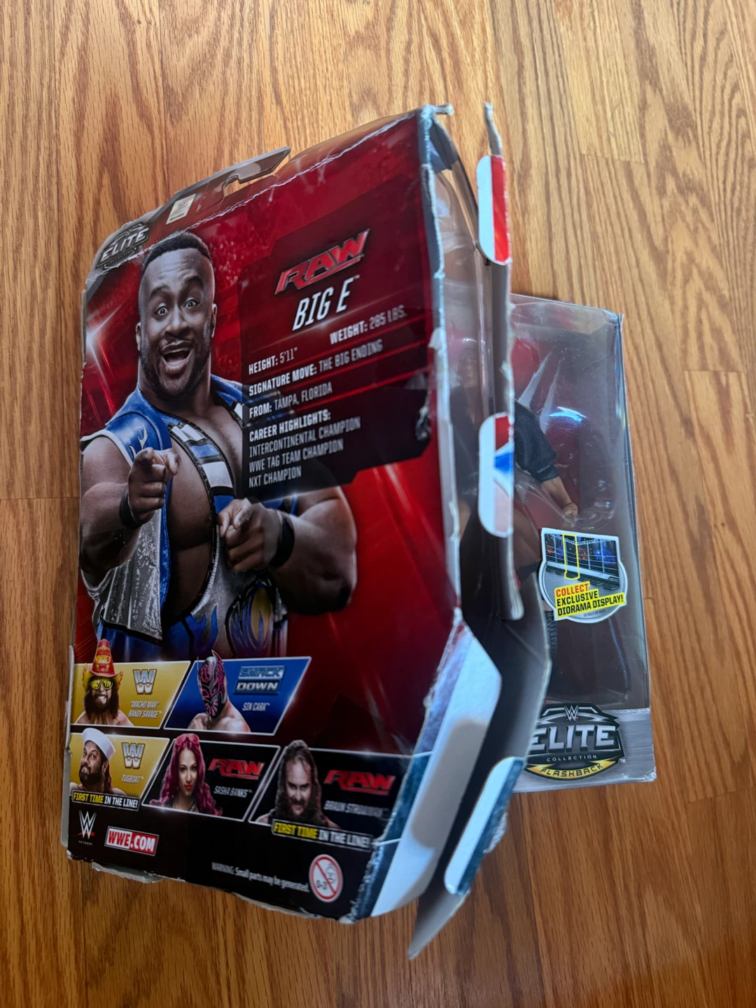 WWE Elite Collection Action Figures - Big E & The Rock - photo 2