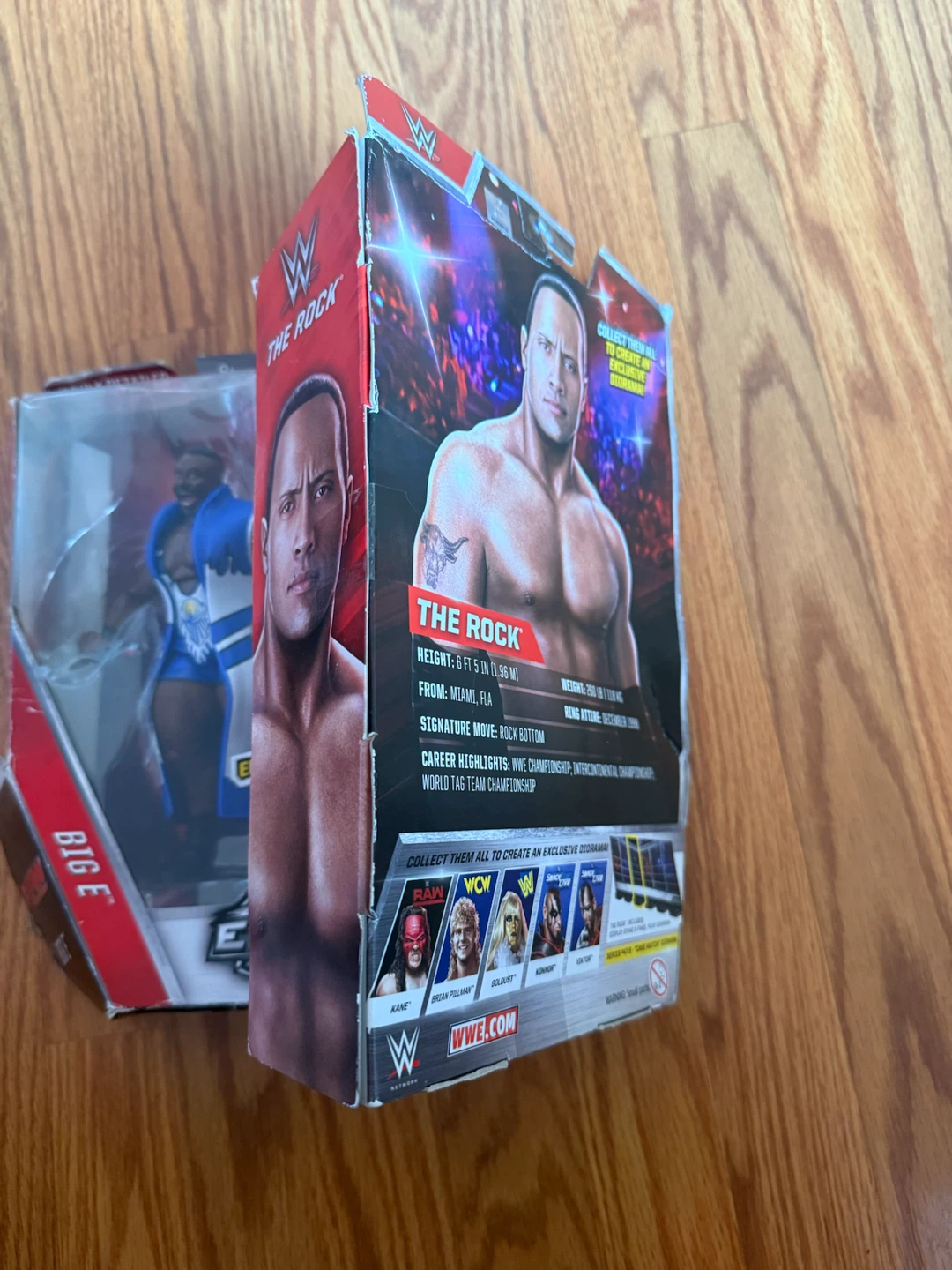 WWE Elite Collection Action Figures - Big E & The Rock - photo 3