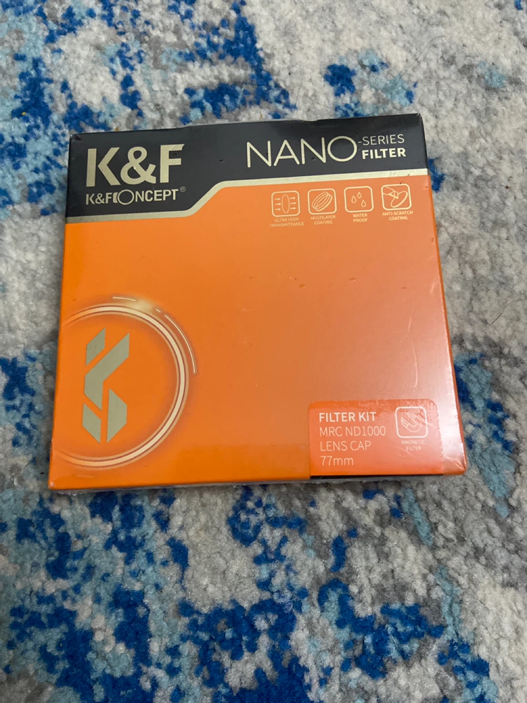 K&F Concept Nano-Series MRC ND1000 77mm Lens Cap Filter Kit