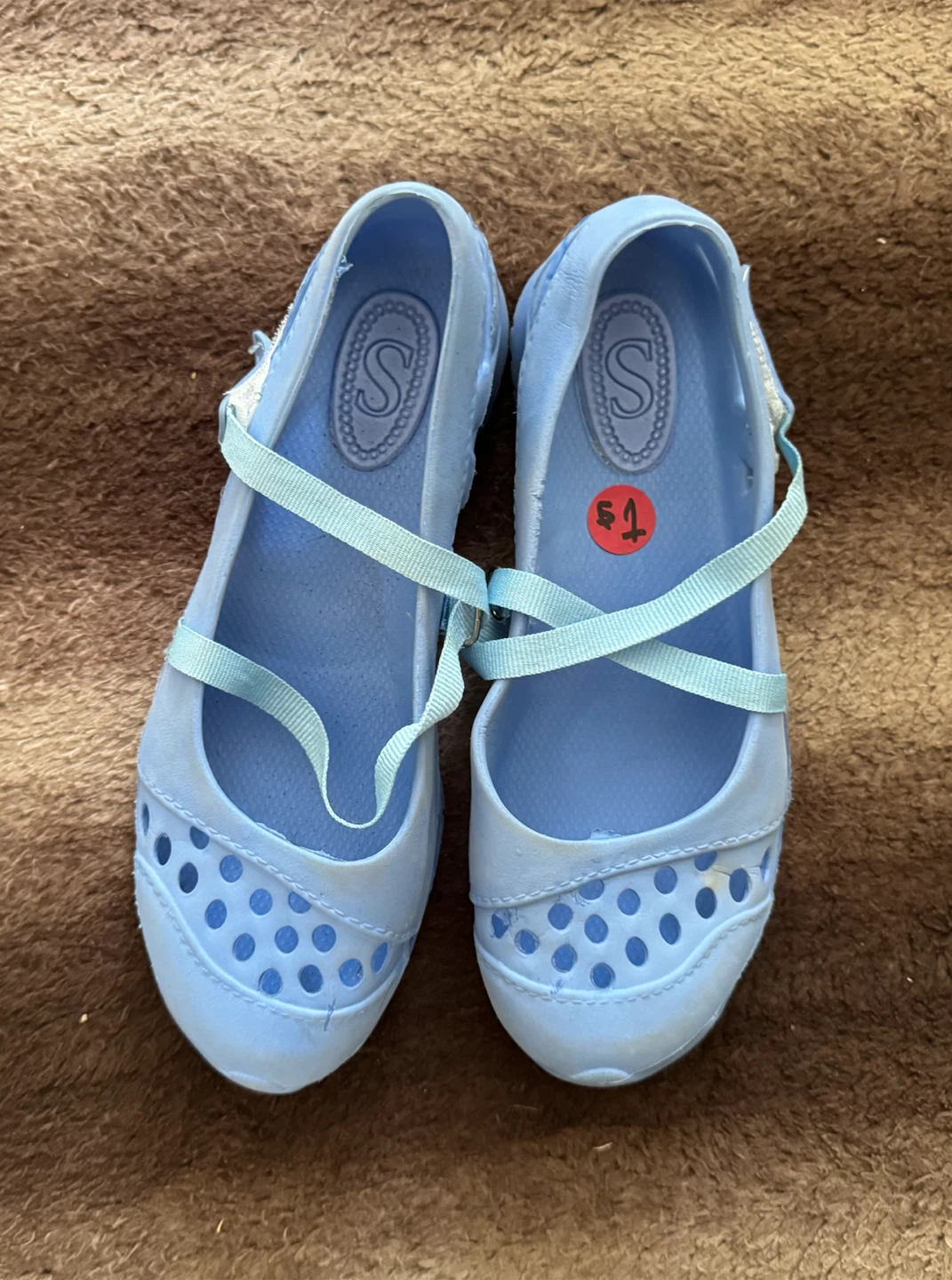 Light Blue Water Shoes - Size S