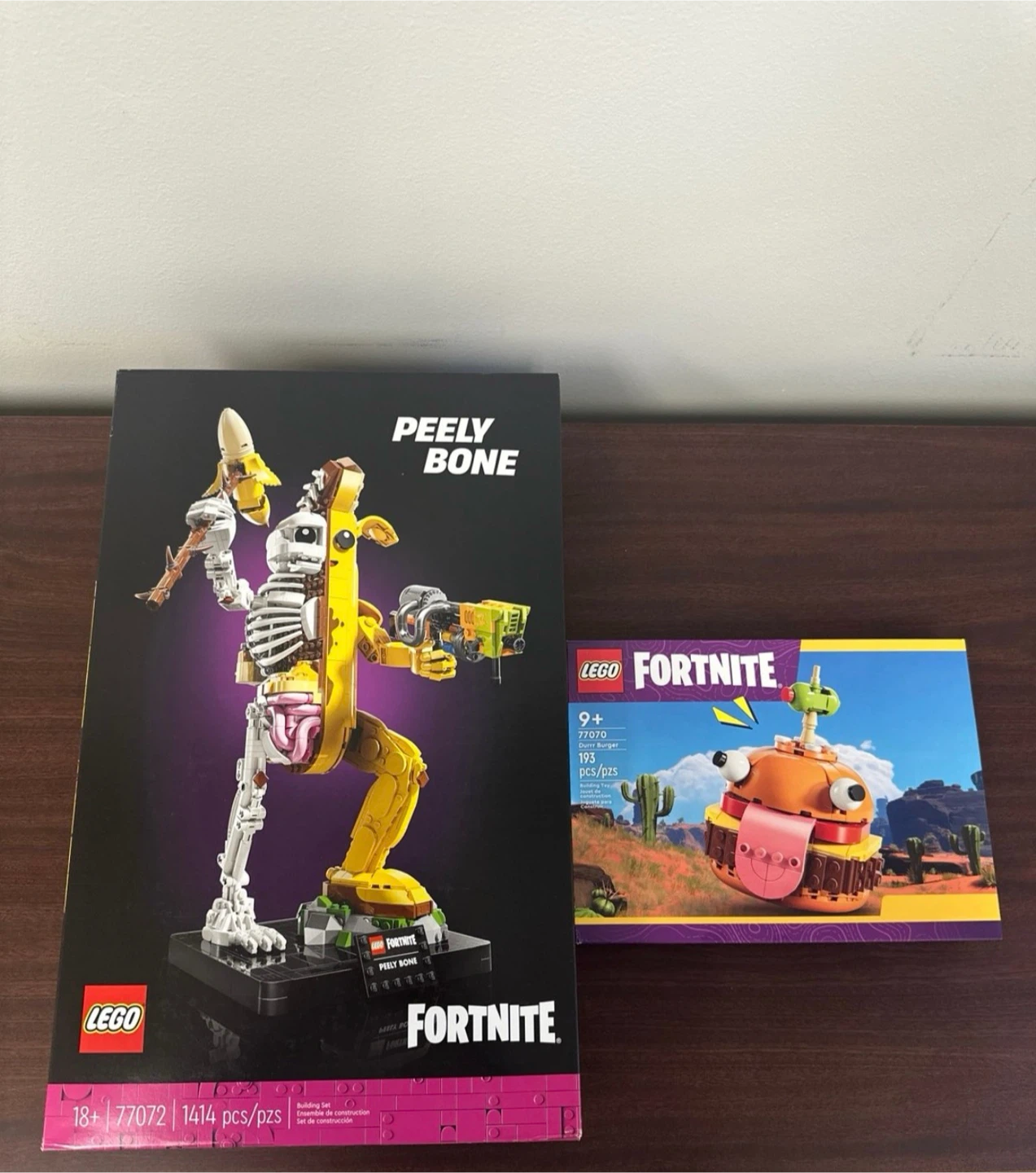 LEGO Fortnite Peely Bone & Durr Burger Building Sets