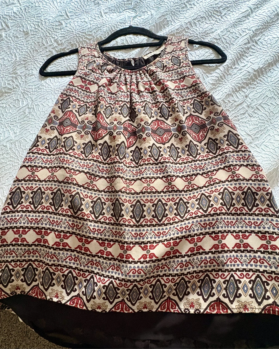 Daniel Rainn Patterned Sleeveless Top - photo 2