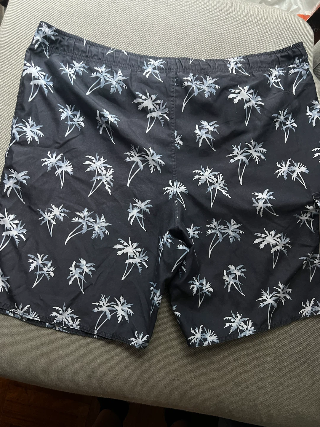 Newport Blue Men's Swim Trunks XL Palm Tree Print