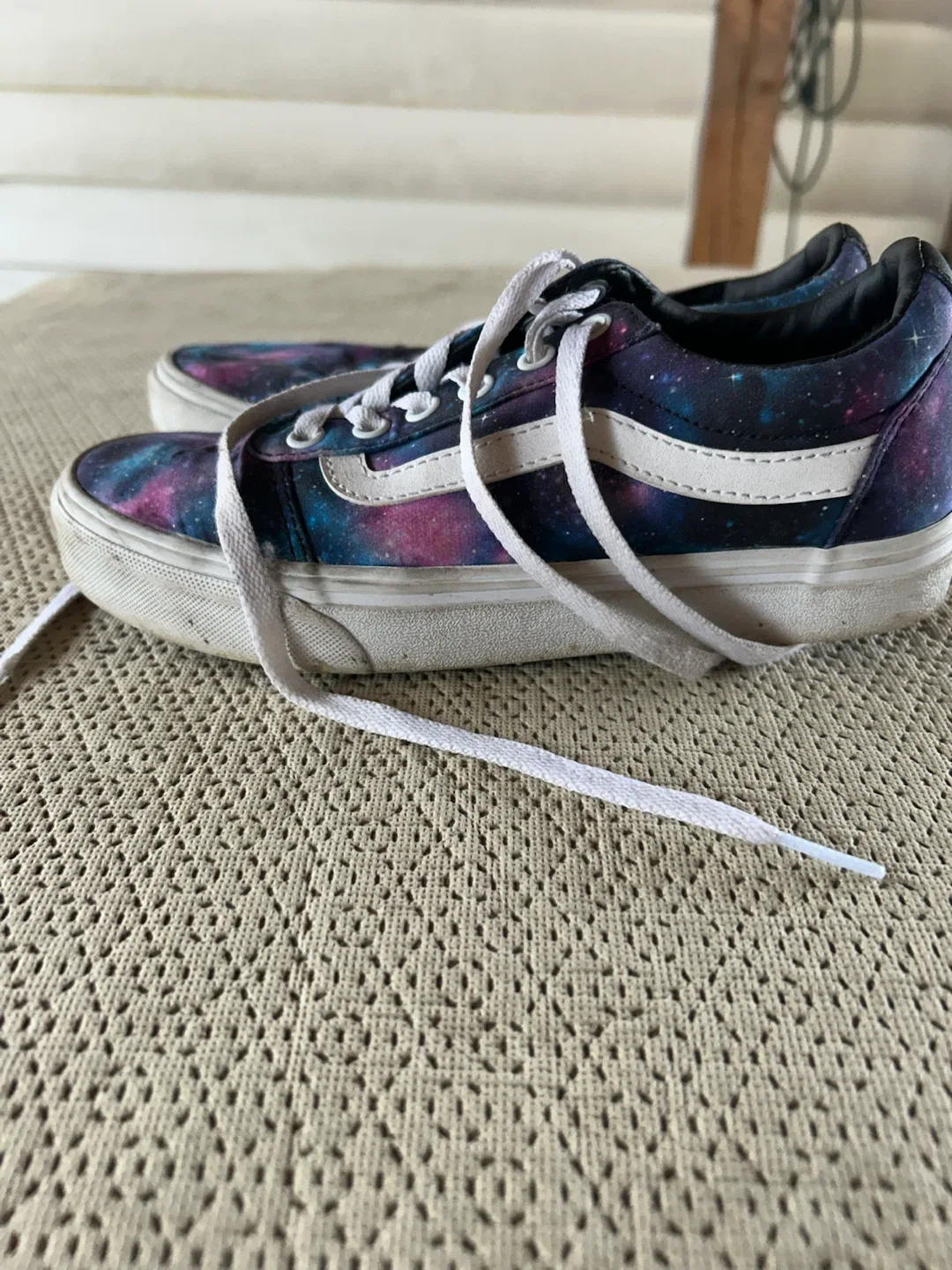 Vans Old Skool Galaxy Print Sneakers - photo 2