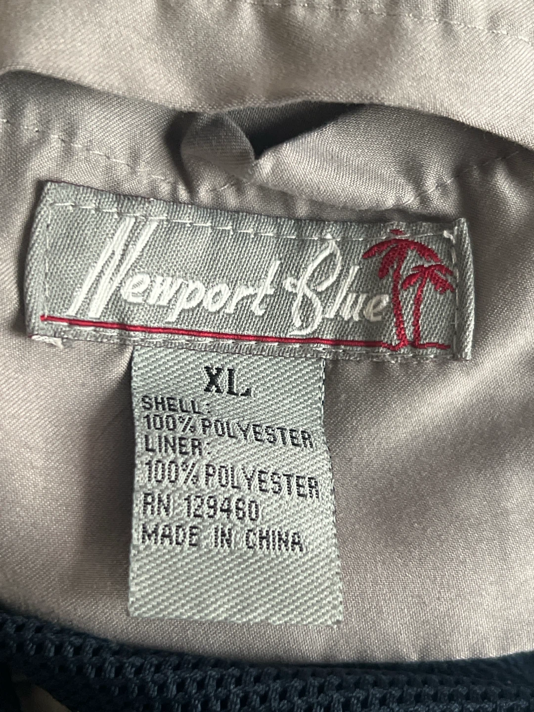 Newport Blue Men's Swim Trunks XL Palm Tree Print - photo 3