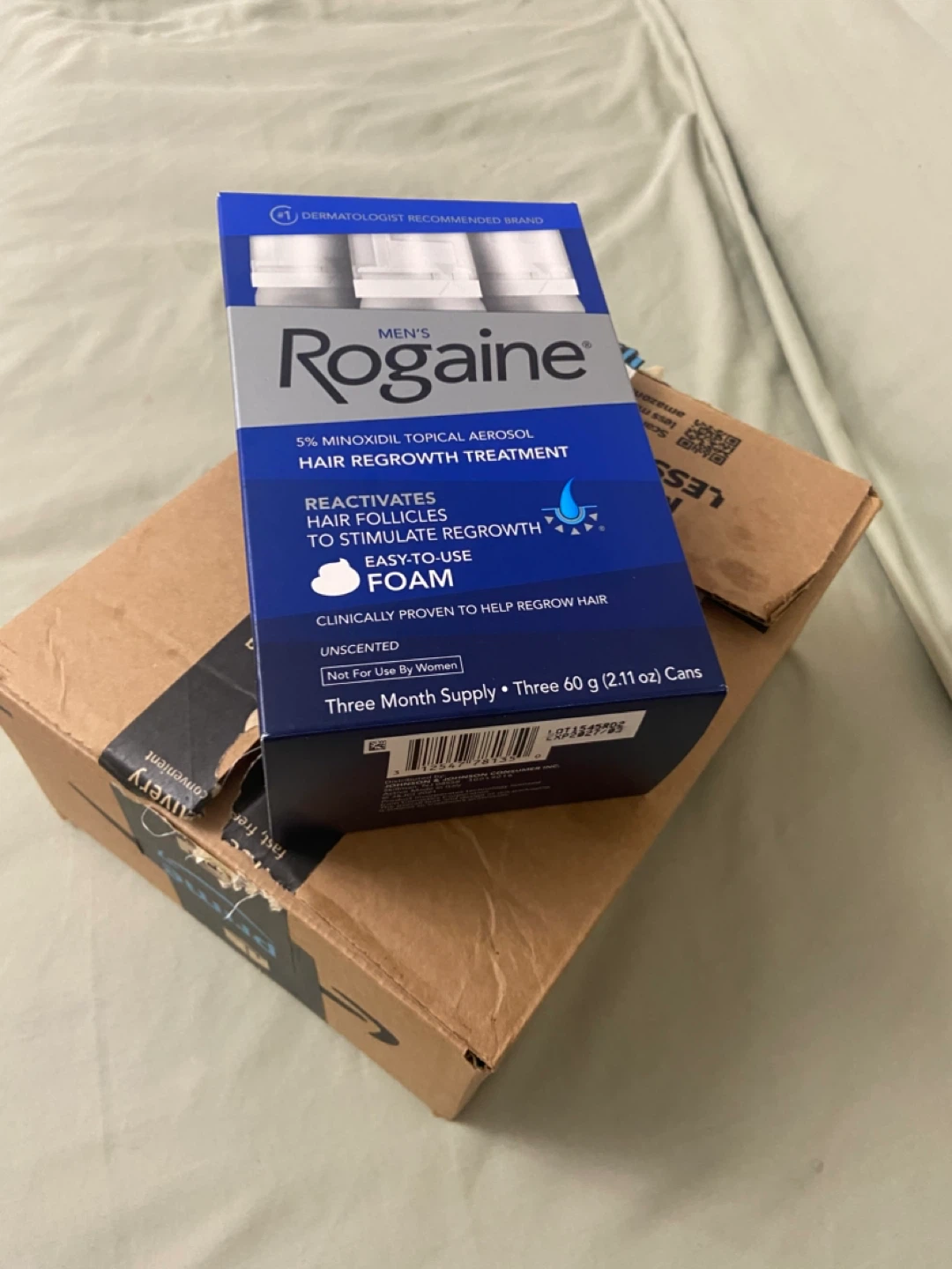 Men's Rogaine Hair Regrowth Treatment Foam - 3 Month Supply