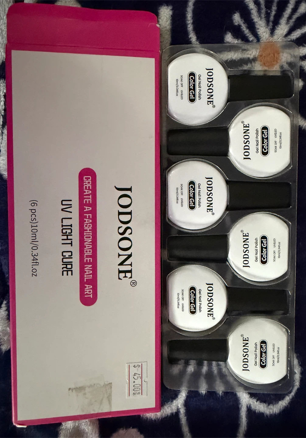 JODSONE Gel Nail Polish Set - 6 pcs