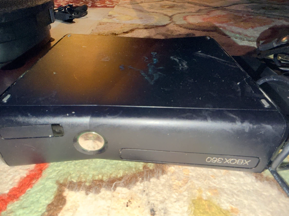 Xbox 360 Console with 4 Controllers and Accessories