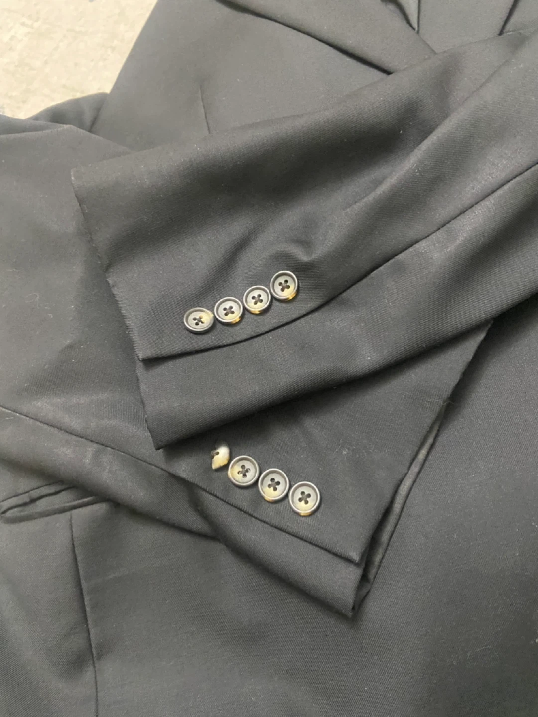 Lauren Ralph Lauren Men's Black Wool Blazer Size 44R
