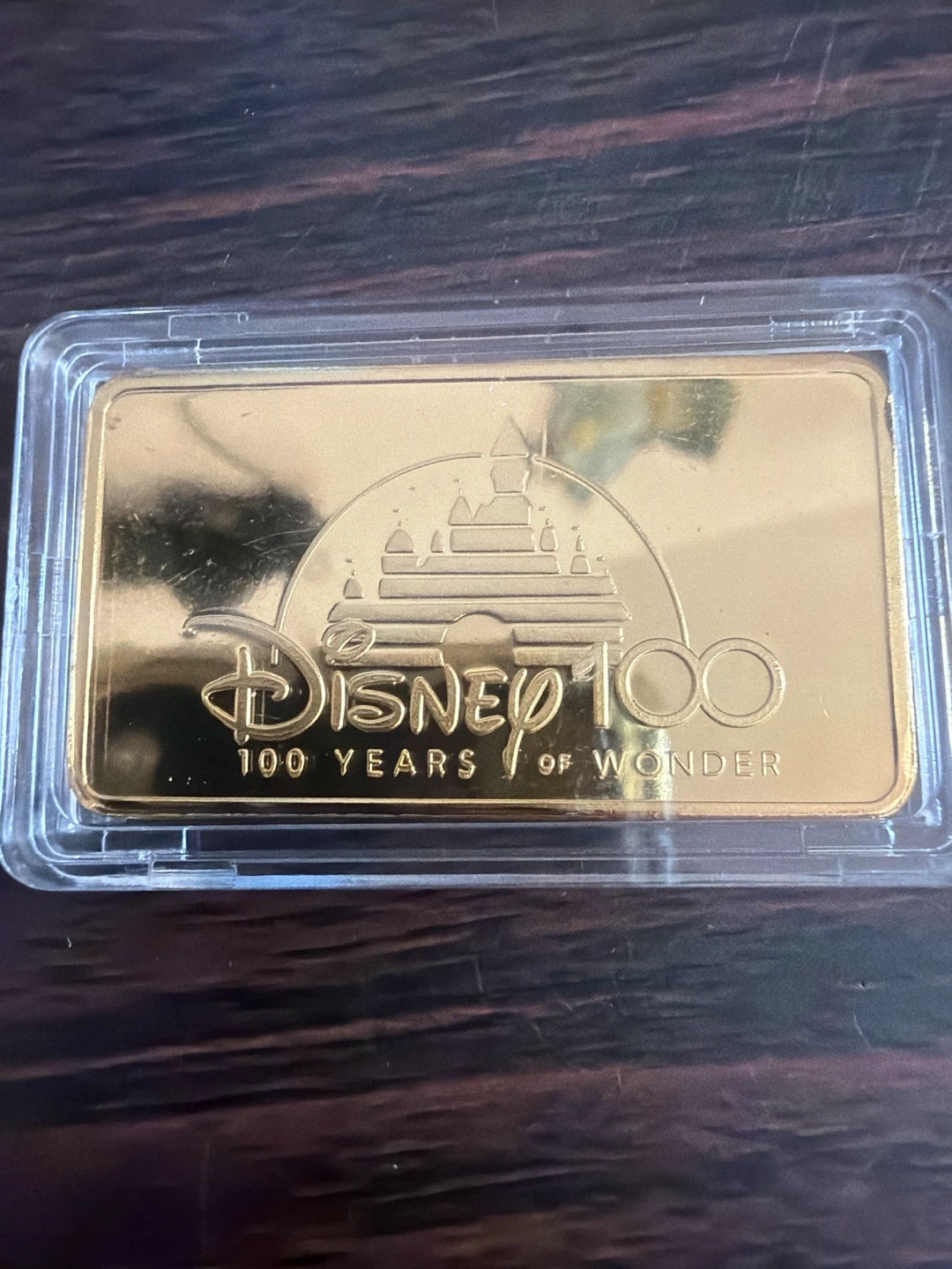 Disney 100 Years of Wonder Donald Duck Gold Bar