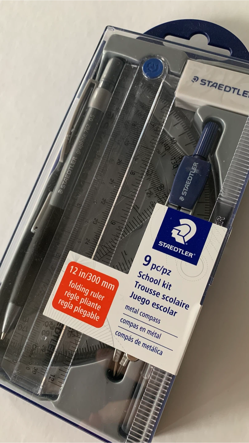Staedtler 9-Piece Math Set – Brand New - photo 3