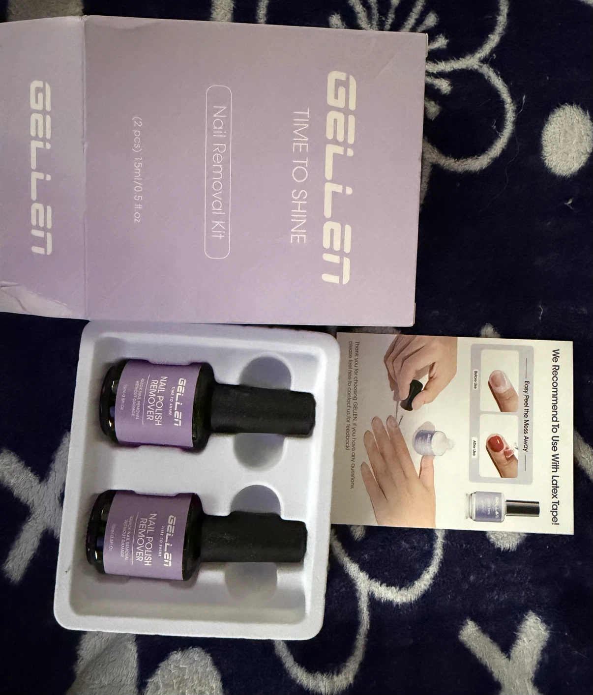 Gellen Nail Polish Remover Kit
