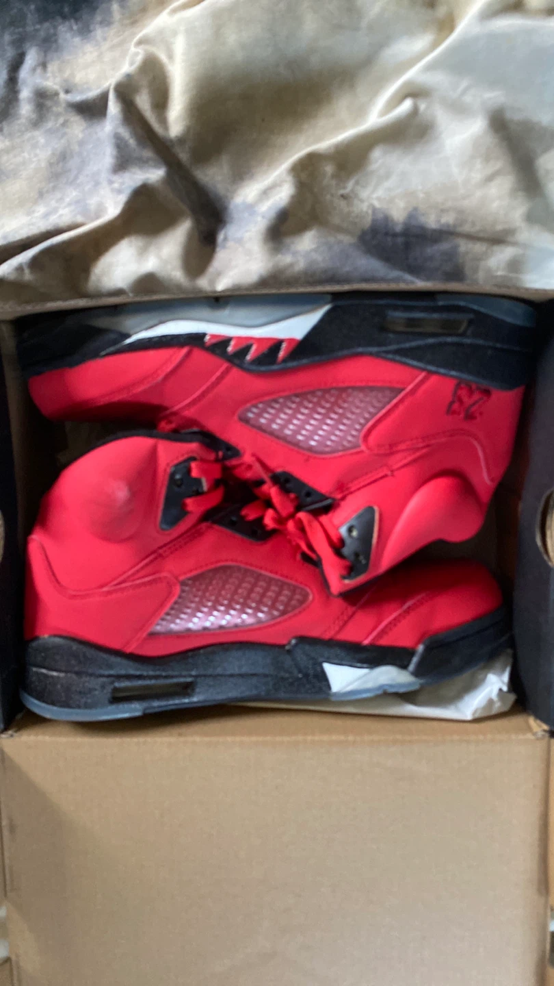 Jordan 5 Retro Red Mens Shoes