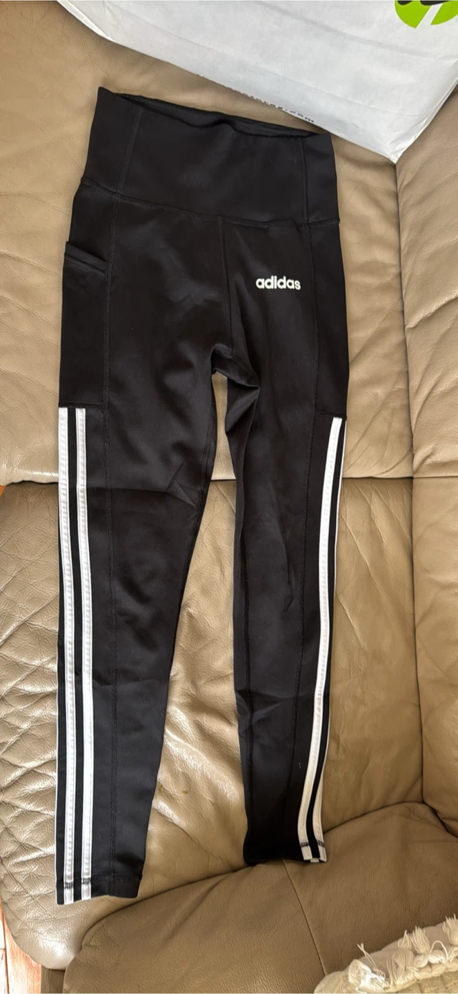 Adidas Black Climalite Leggings Size XS