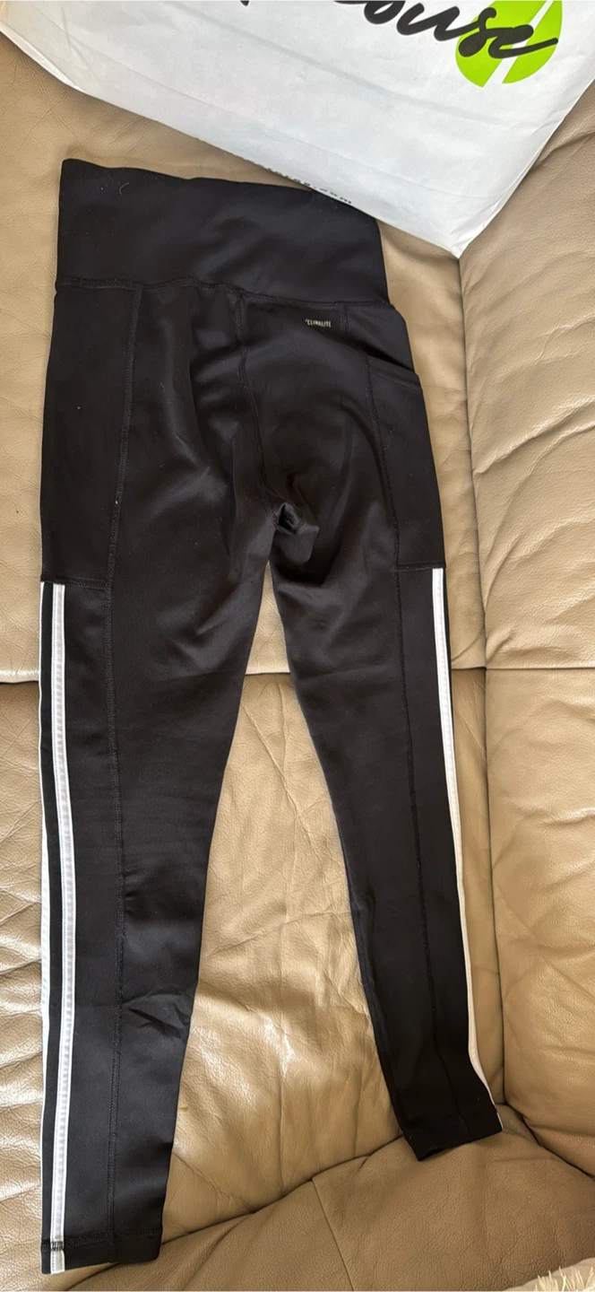 Adidas Black Climalite Leggings Size XS - photo 2