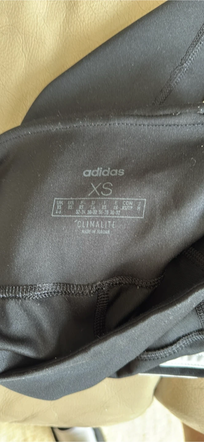Adidas Black Climalite Leggings Size XS - photo 3