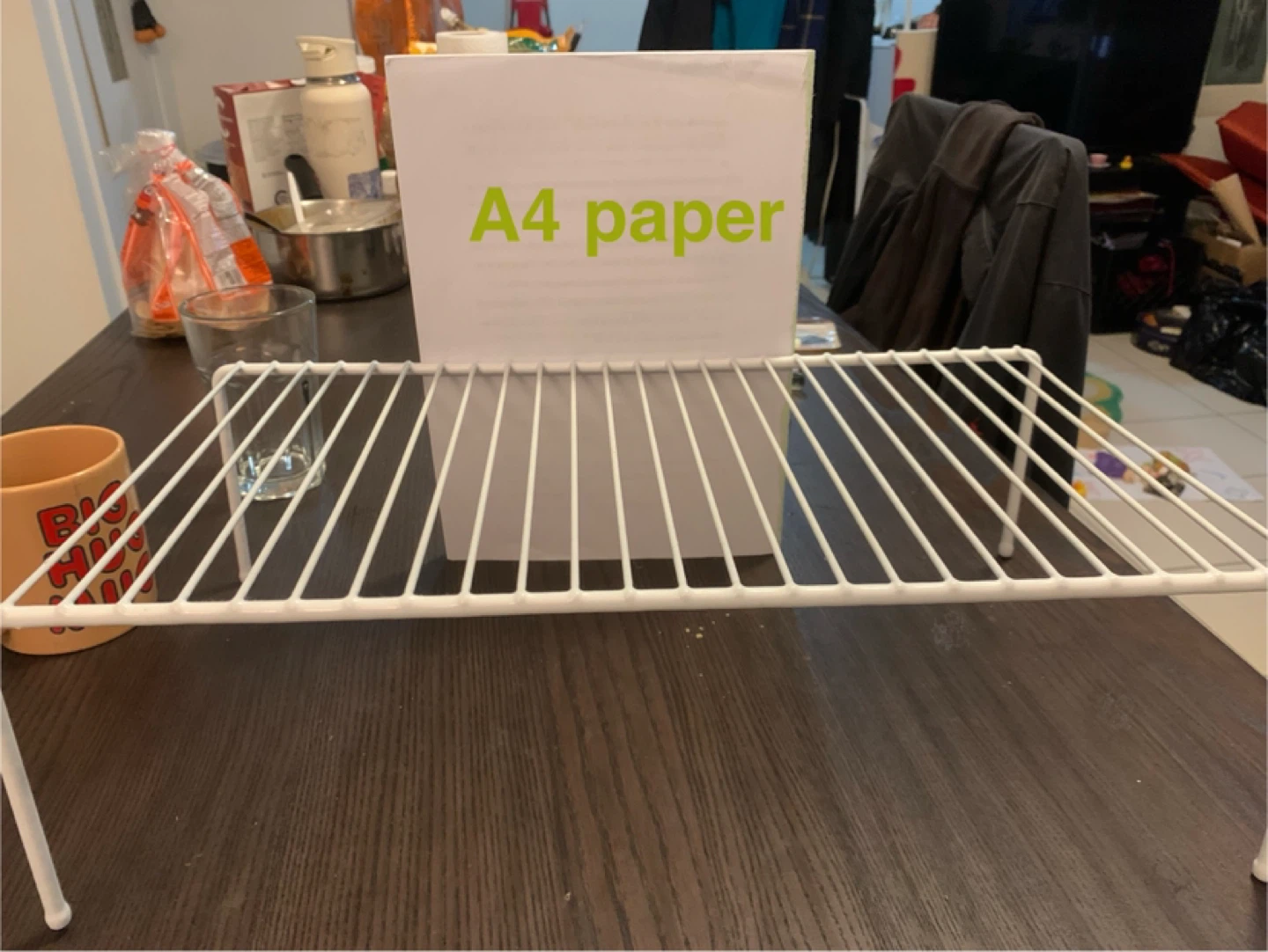 Wire Cabinet Shelf / Counter Organizer Kitchen Storage Rack - photo 5