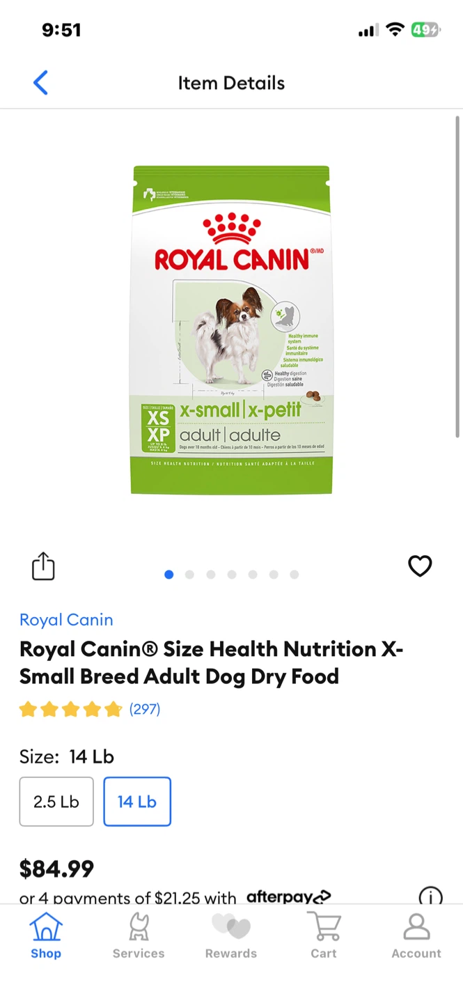14lbs Bags Royal Canin Dog Food ($50 Each) - photo 3