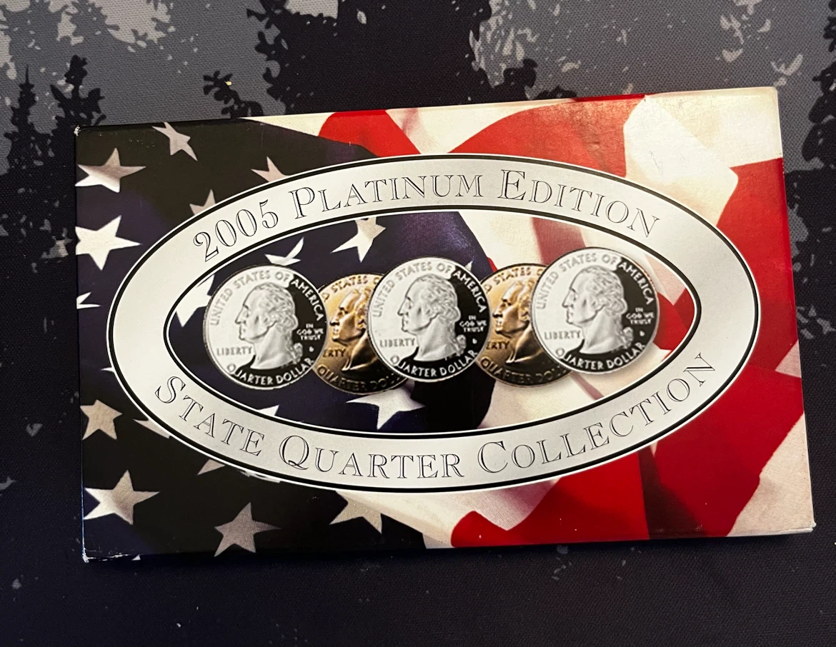 2005 Platinum State Quarters Collection - photo 3