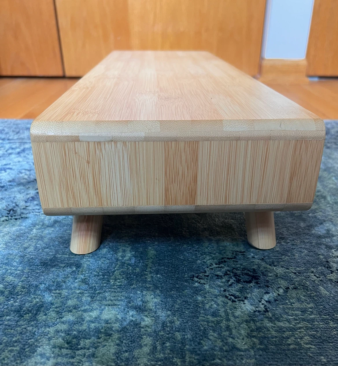 Bamboo Monitor Stand Riser with Drawer - photo 5
