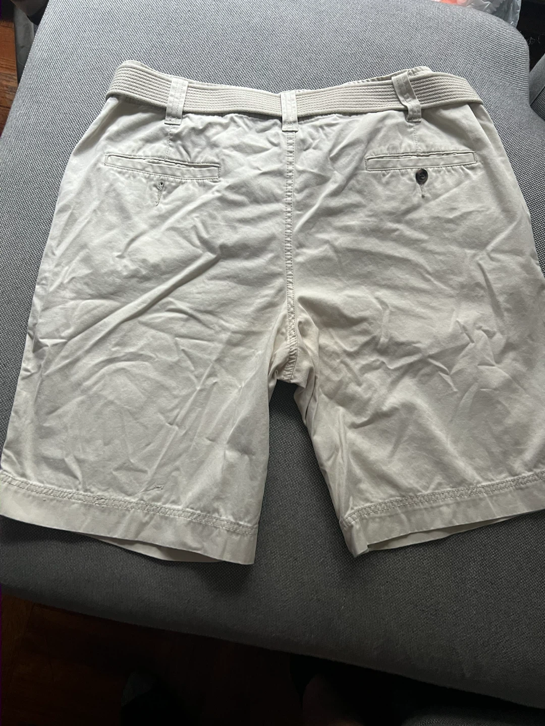 Mossimo Supply Co. Khaki Belted Shorts