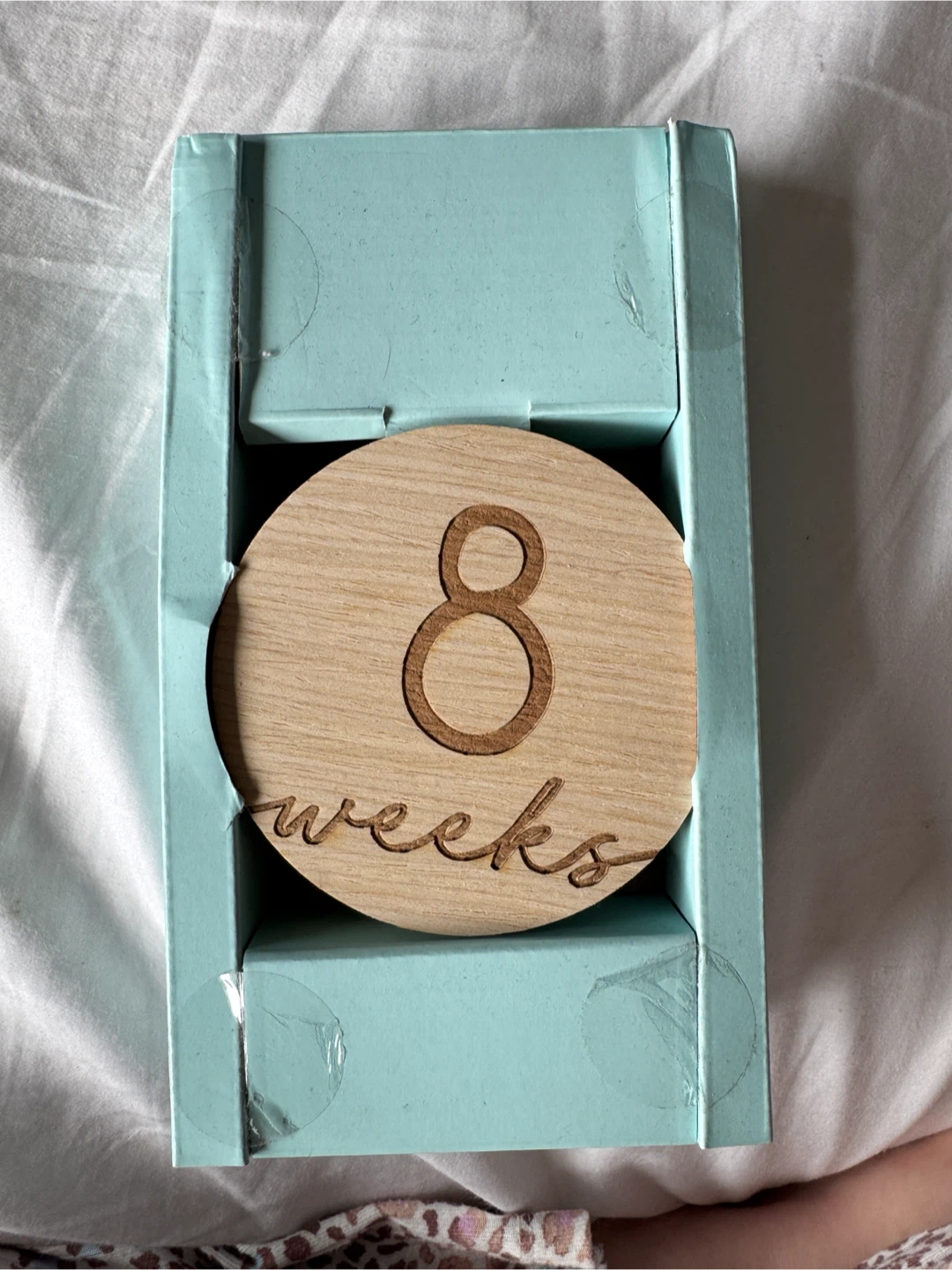 Wooden Pregnancy Markers